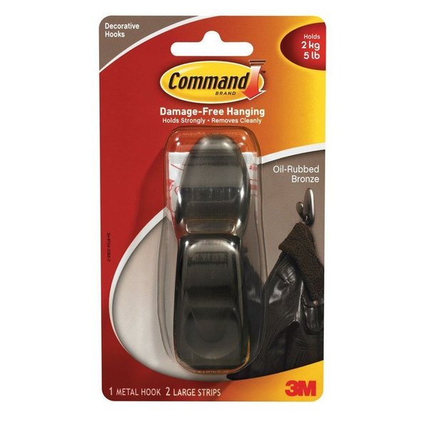 Command Hook Metal Large Oil Rub Brnz FC13-ORB